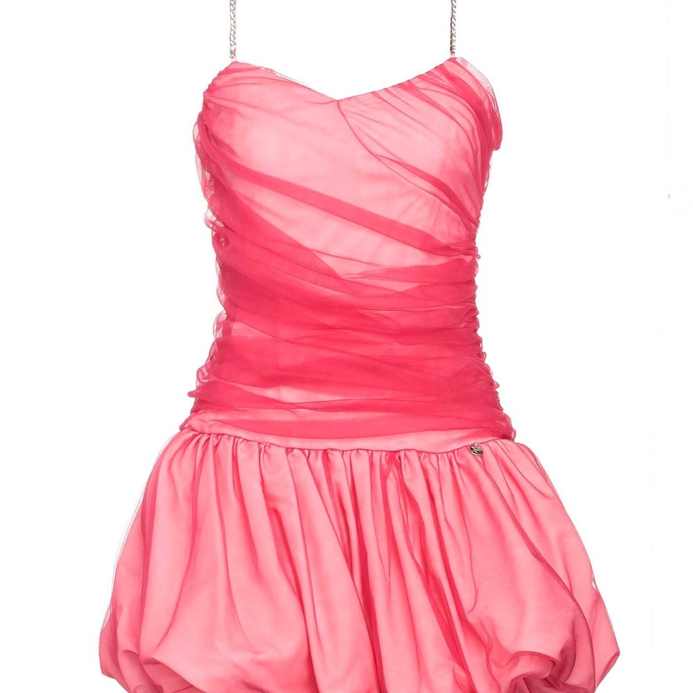 Blumarine short pink dress - Picture 4 of 8
